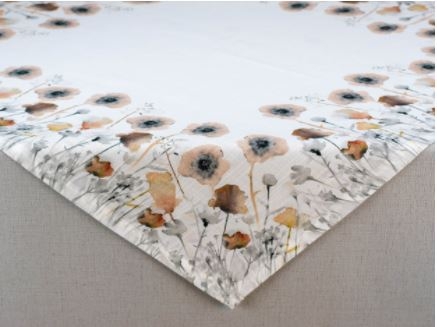 Ghost Duk 85x85 Offwhite/Brun
