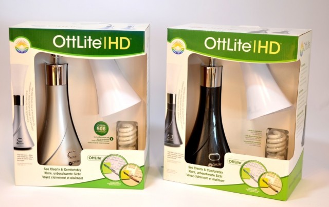 Lampe i eske